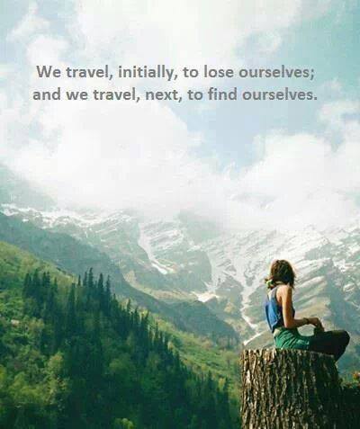 The travel quote that defines me.